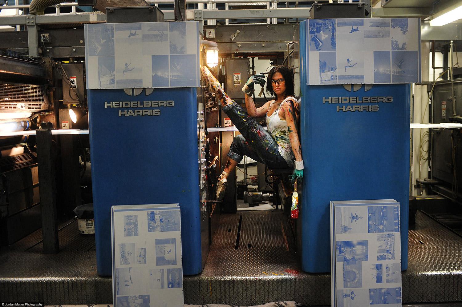On press in Indiana - Kara Lozanovski