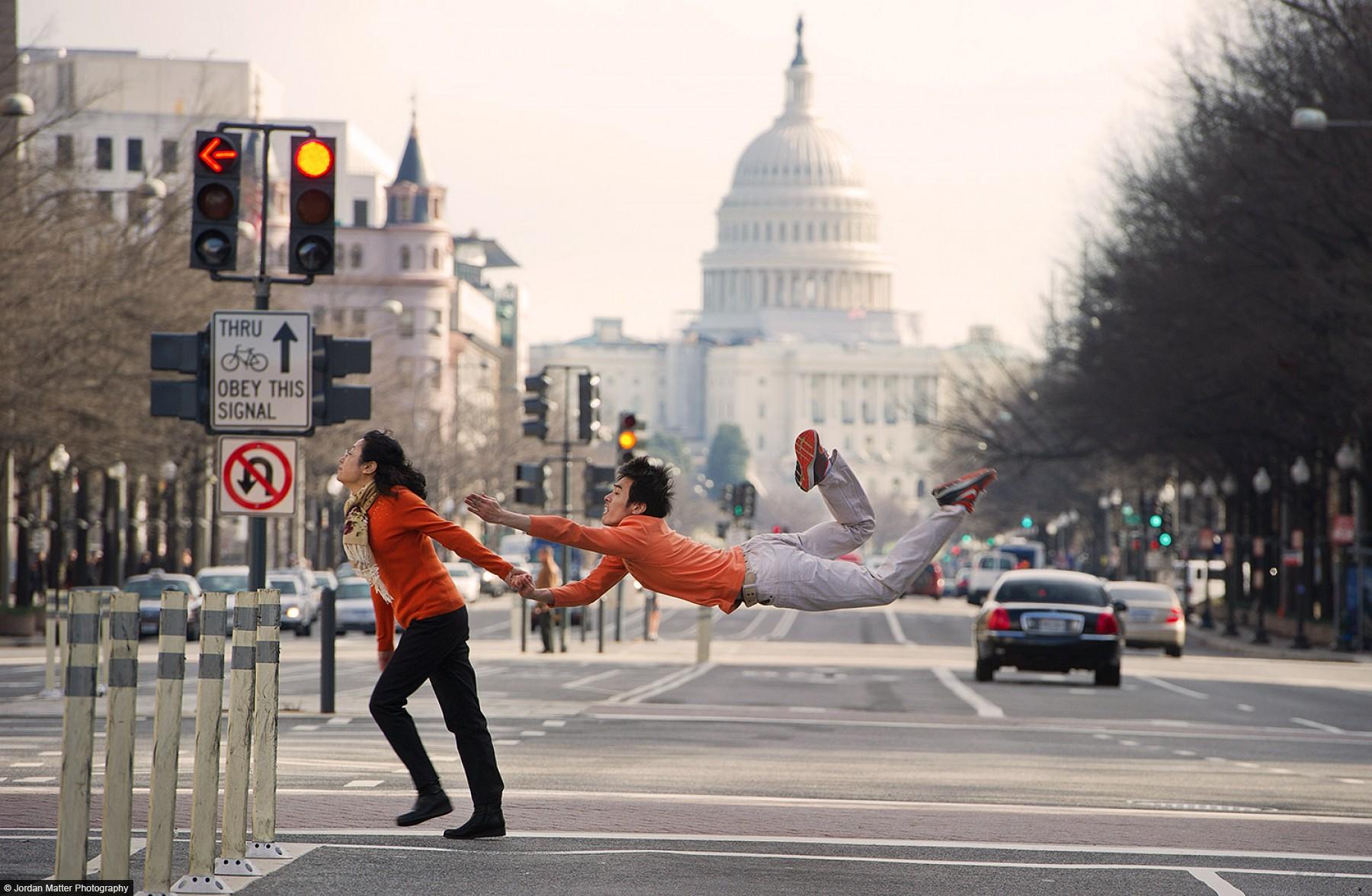 Washington, DC - Sun Chong, with his mother